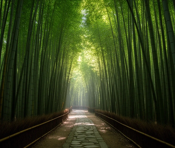 京都の竹林